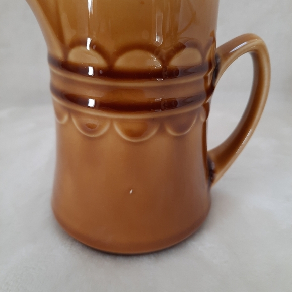 Vintage Homer Laughlin Coventry Castilian Granada Golden Harvest creamer pitcher - Picture 11 of 11